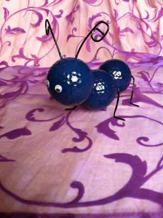 Mier van een golfball
